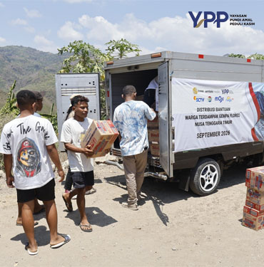 YPP Emtek Media Jangkau Manggarai Timur Salurkan Bantuan Gempa labuhanbatu dan Layanan Psikososial Anak